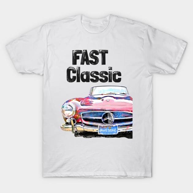 Mercedes 190 SL Classic T-Shirt by Woohoo